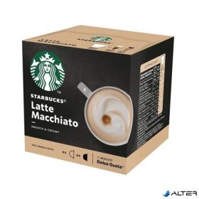   Kávékapszula, 12 db, STARBUCKS by Dolce Gusto®, "Latte Macchiato"