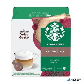   Kávékapszula, 12 db, STARBUCKS by Dolce Gusto®, "Cappuccino"