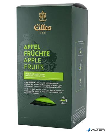 Gyümölcstea, 25x2,5g, EILLES "Apple Fruits"