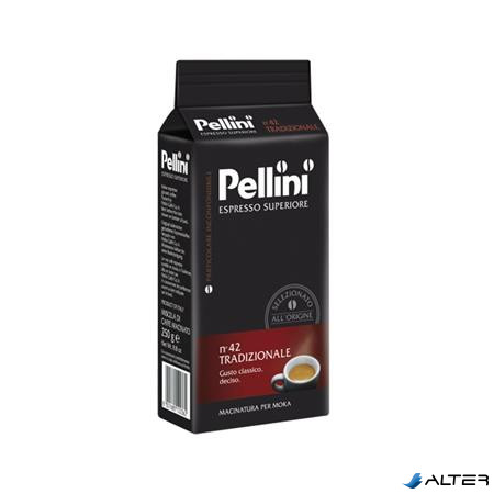 Kávé, pörkölt, őrölt, 250 g,  PELLINI, "Tradicionale"