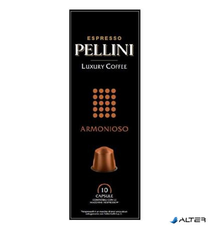 Kávékapszula, Nespresso® kompatibilis, 10 db, PELLINI, "Armonioso"