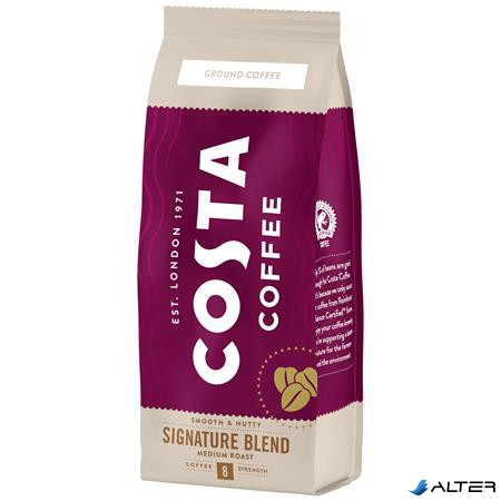 Kávé, közepes pörkölésű, őrölt, 200 g, COSTA "Signature Blend"