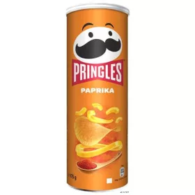 Chips, 165 g, PRINGLES, paprikás
