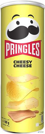 Chips, 165 g, PRINGLES, sajtos