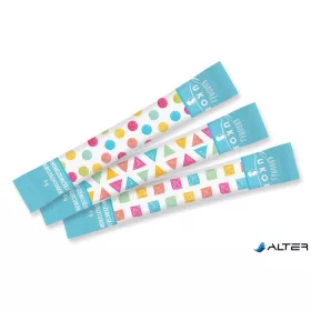   Kristálycukor, stick, 4000 g, kb. 1000 db, KORONÁS CUKOR 'Mozaik'