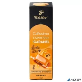  Kávékapszula, 10 db, TCHIBO "Cafissimo Espresso Caramel"