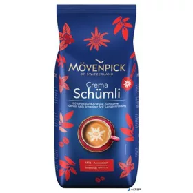   Kávé, pörkölt, szemes, 1000 g, MÖVENPICK "Schümli"