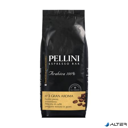 Kávé, pörkölt, szemes, 1000 g,  PELLINI 'Gran Aroma'