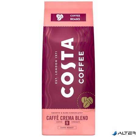 Kávé, pörkölt, szemes, 500 g, COSTA 'Café Crema Blend'