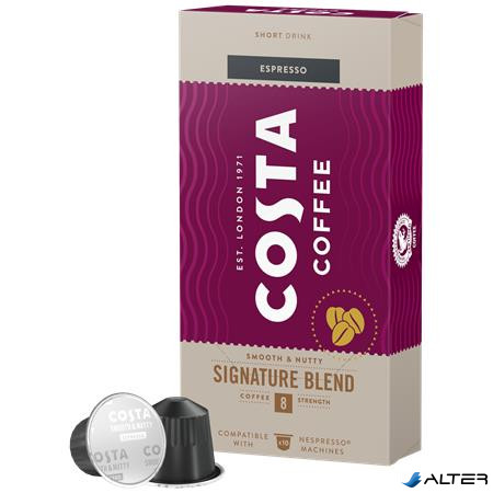 Kávékapszula, Nespresso® kompatibilis, 10 db, COSTA, 'Signature Blend Espresso'