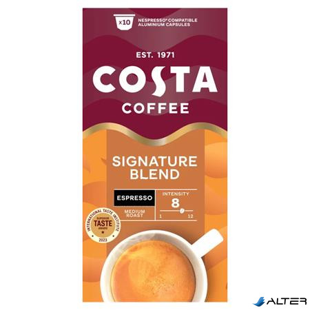 Kávékapszula, Nespresso® kompatibilis, 10 db, COSTA, "Signature Blend Espresso"