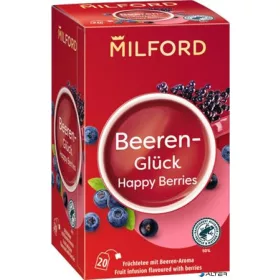   Gyümölcstea, 20x2,5 g, MILFORD 'Happy berries', bogyós gyümölcs