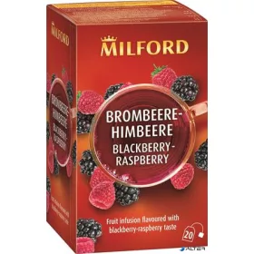   Gyümölcstea, 20x2,5 g, MILFORD 'Blackberry-raspberry', szeder-málna