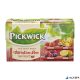 Fekete tea, 20x1,5 g, PICKWICK "Variációk Piros", eper, trópusi gyümölcs, erdei gyümölcs, citrom