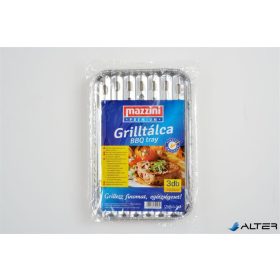 Grilltálca, 3 db, MAZZINI