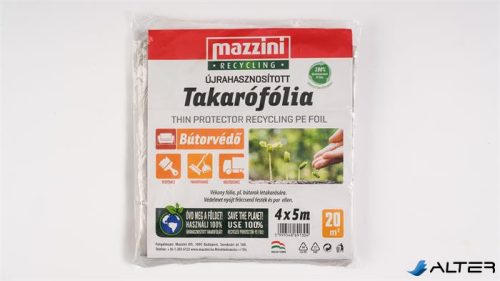 Takarófólia, bútorvédő, 20 m2, MAZZINI