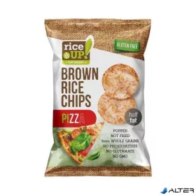Barnarizs chips, 60 g, RICE UP, pizza