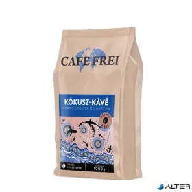   Kávé, pörkölt, szemes, 1000 g, CAFE FREI "Karib-szigetek", kókuszos