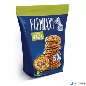 Chips-tallér, 70 g, ELEPHANT, szezámmagos