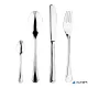 Evőeszköz szett, rozsdamentes acél, 24 db-os szett, OKTAGONAL