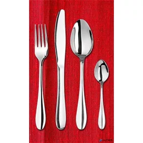   Evőeszköz szett, rozsdamentes acél, 24 db-os szett, 'Palermo'