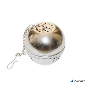 Teatojás, rozsdamentes acél, 4,2x3,7cm