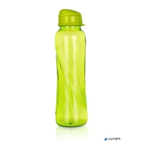 Kulacs, 610 ml, műanyag, világos zöld, "Slim"