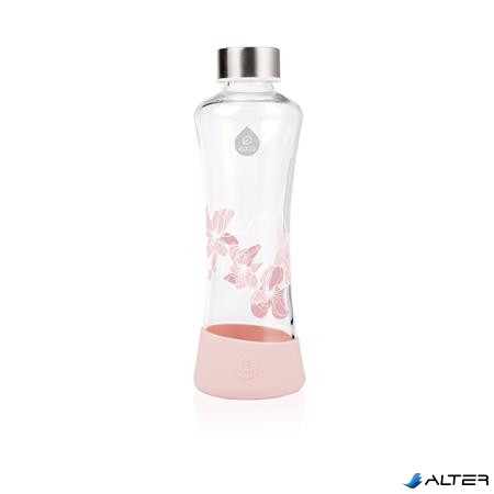 Kulacs, 550 ml, üveg, EQUA "Urban Jungle Magnolia"