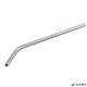 Szívószál, egyenes, fém, 6 db-os, 24 cm