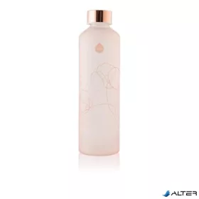 Kulacs, 750 ml, üveg, EQUA "Mismatch Bloom"