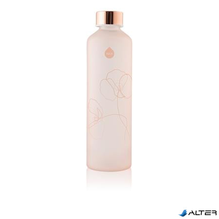 Kulacs, 750 ml, üveg, EQUA 'Mismatch Bloom'