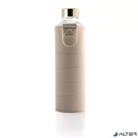Kulacs, 750 ml, üveg, EQUA "Mismatch Bézs"