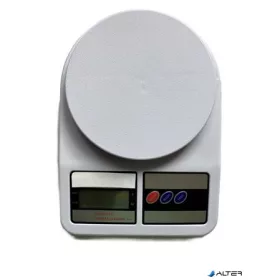 Konyhai mérleg, digitális, 7 kg terhelhetőség, fehér