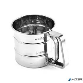 Porcukorszóró, 250 ml, inox