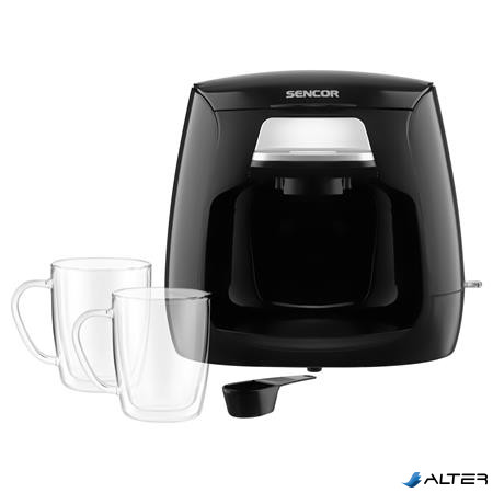 Kávéfőző, filteres, SENCOR, "SCE 2100", fekete
