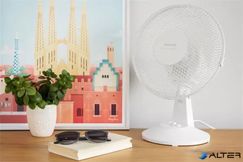 Asztali ventilátor, 23 cm, SENCOR "SFE 2310WH", fehér