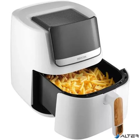 Air fryer, 6,5 liter, SENCOR "SFR 6551", fehér