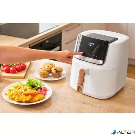 Air fryer, 6,5 liter, SENCOR "SFR 6551", fehér