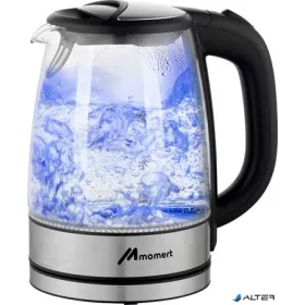Vízforraló, üvegkannával, 1,7 l,MOMERT