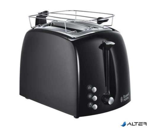 Kenyérpirító, RUSSELL HOBBS 'Textures plusz', fekete