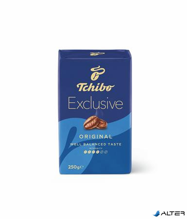 Kávé, pörkölt, őrölt, vákuumos csomagolásban, 250 g, TCHIBO "Exclusive"