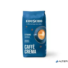   Kávé, pörkölt, szemes, 1000 g, EDUSCHO "Caffe Crema Strong"