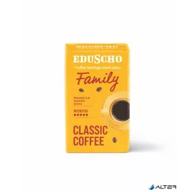   Kávé, pörkölt, őrölt, vákuumos csomagolásban, 250 g, EDUSCHO "Family"