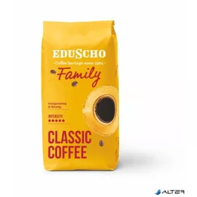   Kávé, pörkölt, szemes, 1000 g, EDUSCHO "Family"