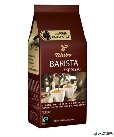 Kávé, pörkölt, szemes, 1000 g, TCHIBO "Barista Espresso"