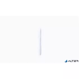   Kés, műanyag, többször használatos, 18,5 cm, 50 db "Venus", fehér