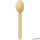 Evőkanál, fa, 16,5 cm, 100 db