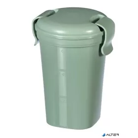   Ételtartó pohár, 600ml, műanyag, CURVER, "Lunch&Go", zöld