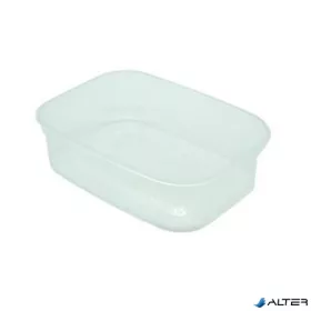 Műanyag tál, lezárható, 350 ml, 50 db 'Svéd'