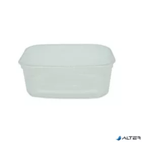 Műanyag tál, lezárható, 500 ml, 50 db "Svéd"